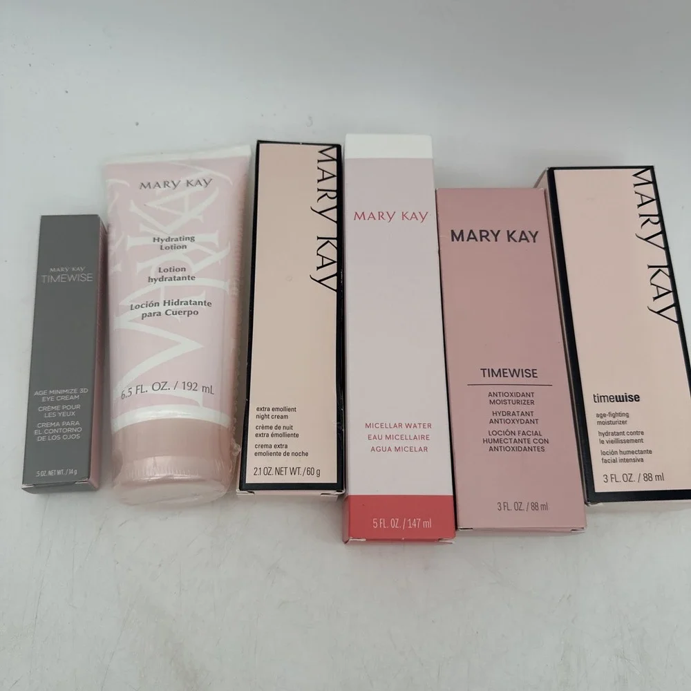 Mary Kay Lot Of 6- Timewise Antioxidant Moisturizer, Age Fighting Moistur NIB